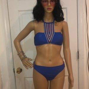 💙BATHING SUIT 💙 🏝 SIZE: L (large) TOP & BOTTOM